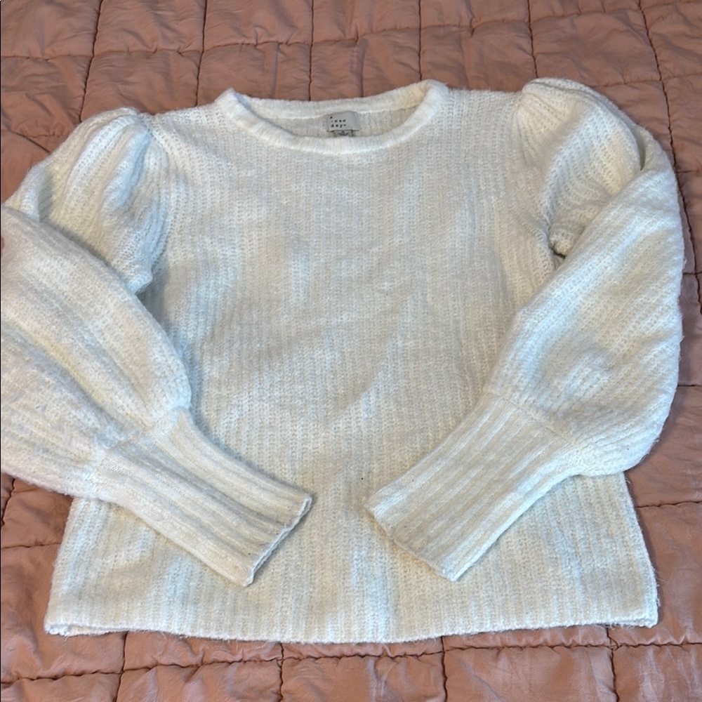 Elegant White Sweater